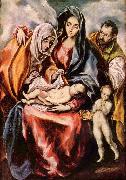 El Greco Hl. Familie oil painting artist